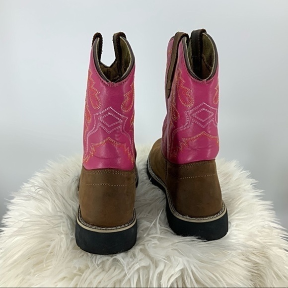 Itasca Leather Western rodeo style boot 6 - Picture 2 of 7